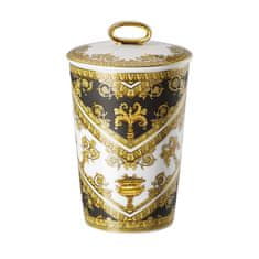 Rosenthal Versace ROSENTHAL VERSACE I LOVE BAROQUE Sveča v kozarcu s pokrovčkom 14 cm