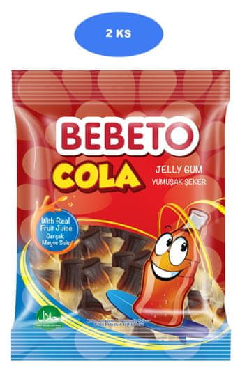 Bebeto  žele bonboni Cola 80g (2 kom)