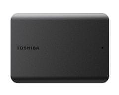 Toshiba Canvio Basics 2022 prenosni disk, 2 TB, USB 3.2, črn (HDTB520EK3AA)