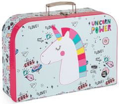 Oxybag Kovček Unicorn iconic, laminiran, 34 cm