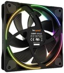 Be quiet! Bodite tiho! / Light Wings ventilator / 120mm / PWM / ARGB