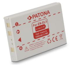 PATONA baterija za Nikon EN-EL5 1000mAh