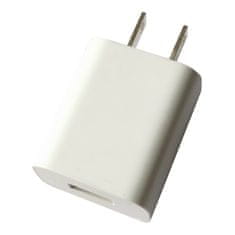 Google Googlov univerzalni polnilec USB/ 100V-240V/ 1500mA/ 7,5W/ ameriška vtičnica/ v razsutem stanju/ bel