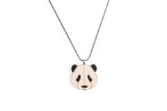 BeWooden ženske dřevěný obesek na vratu Panda Pendant univerzalna