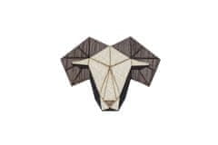 BeWooden lesena broška z motivom ovna Aries Brooch univerzalna