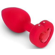 B-Vibe Vibracijski analni čep "Scarlet Ruby" (R5401577)