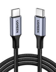 Ugreen Kabel USB-C na USB-C UGREEN US316, 100 W, 3 m (črn)