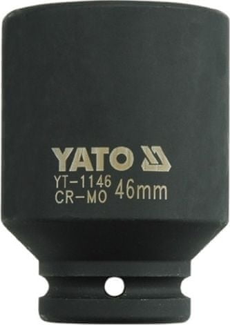 YATO Podaljšek 3/4" globoka šestkotna udarna vtičnica 46 mm CrMo