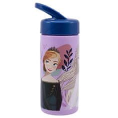 Stor Plastična steklenica z izvlečno slamico DISNEY FROZEN, 410ml, 74231