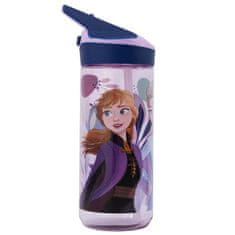 Stor Plastenka z izvlečno slamico DISNEY FROZEN, Tritan 620ml, 74297