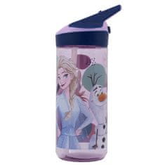 Stor Plastenka z izvlečno slamico DISNEY FROZEN, Tritan 620ml, 74297