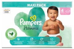 Pampers Harmonie plenice, velikost 4 (9-14 kg), 74 plenic