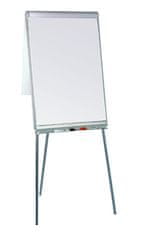 bela, Flipchart na treh nogah, magnetna, emajlirana, tabla, 100x70 cm