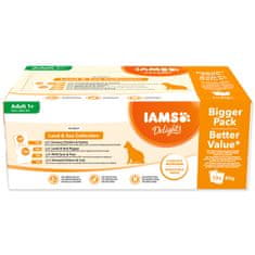 IAMS Kapsičky IAMS Delights mořské a suchozem. maso v omáčce multipack (72x85g) 6120 g