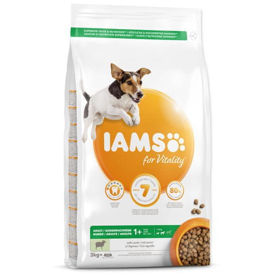 IAMS IAMS Dog Adult Small & Medium Lamb 3 kg