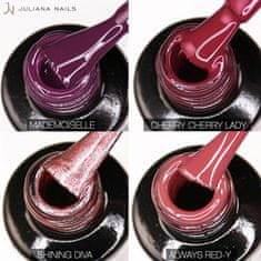 Juliana Nails Gel Lak Cherry Cherry Lady rdeča No.743 6ml