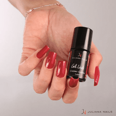 Juliana Nails Gel Lak Cherry Cherry Lady rdeča No.743 6ml