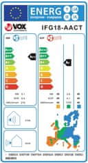 VOX electronics stenska klimatska naprava (IFG18-AACT), z montažo