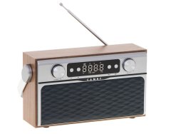 Adler Prenosni radio Camry CR 1183 z Bluetooth, MP3 predvajanjem, LCD zaslonom in močjo 16 W – visokokakovostna zabava in povezljivost.