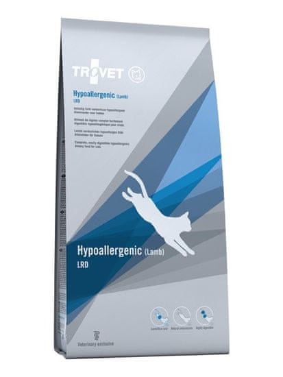 Trovet trovet hypoallergenic lrd z jagnjetino - suha hrana za mačke - 3 kg