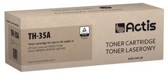 PartyDeco toner actis th-35a (nadomestni toner hp 35a cb435a, canon crg-712; standardni; 1500 strani; črn)