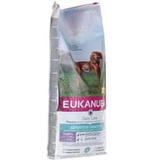 Eukanuba EUKANUBA Puppy Daily Care Sensitive Digestion - suha hrana za pse - 12 kg