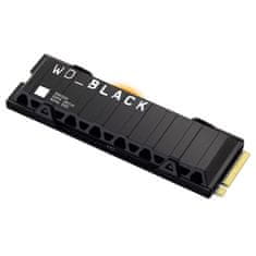 WD Western Digital Black SN850X 1 TB M.2 PCIe 4.0 NVMe SSD, hitrost branja 7300 MB/s, hitrost zapisovanja 6300 MB/s