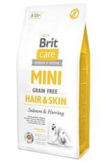 Brit BRIT Care Mini Hair&amp;Skin Salmon&amp;Herring - suha hrana za pse - 7 kg