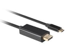 Lanberg Lanberg CA-CMDP-10CU-0005-BK video kabel ski adapter 0,5 m USB Type-C DisplayPort Black