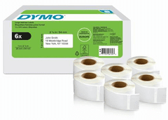 Dymo nalepke za LW, 54 x 25 mm, 6/1 (11352)