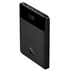 BASEUS Blade power bank z digitalnim zaslonom, 20000mAh, 22,5W, črn (PPDGL-01)