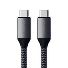 Satechi polnilni kabel, USB-C - USB-C, 100 W, siv (879961009199)