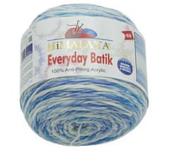 Himalaya EVERYDAY BATIK - 140g / 350 m - modra, bela