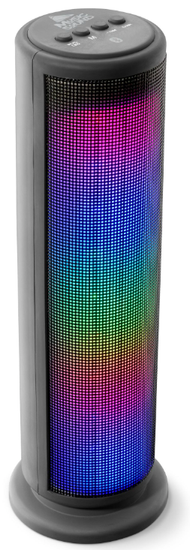 MUSICSOUND zvočnik, LED, Bluetooth, črn (BTSPKMSLEDK)