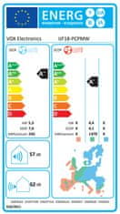 VOX electronics stenska klimatska naprava (IJF18-PCPMW), z montažo