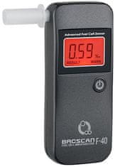 slomart Bacscan f-40 alkoholni tester 0 - 4 % sive barve