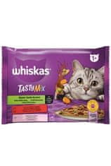 Whiskas Kapsule . Tasty Mix Chef's Choice 4x85g