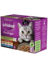 Whiskas Kapsule . Pure Delight mešanica v želeju 12x85g