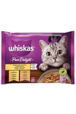 Whiskas Kapsule . Pure Delight perutninski žele 4x85g