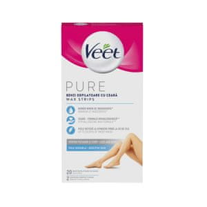  Veet Pure depilacijski listi, Legs, 20/1