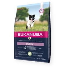 Eukanuba EUKANUBA Puppy Small and medium Lamb with rice - suha hrana za pse - 2,5 kg