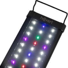 Hillvert LED akvarijska svetloba za rast rastlin polnega spektra 78 LED diod 56 cm 18 W