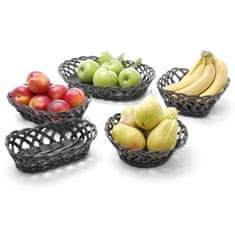 Noah Košara za sadje in zelenjavo, pletena ovalna 320x230x55 mm - Hendi 426265