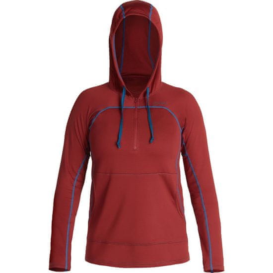 NRS Ženski termo hoodie Lightweight, UV50+, Vino