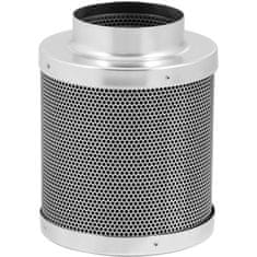 Hillvert Ogljikov filter s predfiltrom za prezračevanje 130 mm 110-272 m3/h