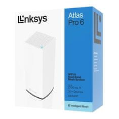 Linksys Velop Atlas Pro 6 Mesh usmerjevalnik, WiFi 6 (MX5501-KE)