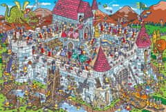 Schmidt Puzzle Pogled na viteški grad 200 kosov
