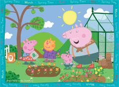 Ravensburger Pepin Pig Puzzle: Sezone 4v1 (12, 16, 20, 24 kosov)