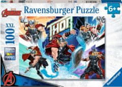 Ravensburger Puzzle Marvelov junak: Thor XXL 100 kosov