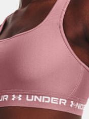 Under Armour Nedrček UA Crossback Mid Bra-PNK XS